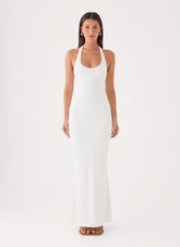 Alora Maxi Dress - White