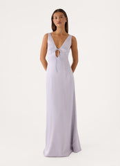Angel Orchid Maxi Dress - Pale Lavender