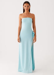 Fenway Strapless Maxi Dress - Mint