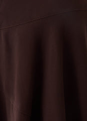 Gehrie Mini Skirt - Chocolate