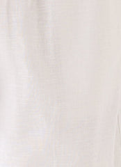 Norene Linen Wide Leg Pant - White