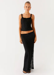 Ophira Maxi Skirt - Black