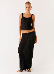 Ophira Maxi Skirt - Black