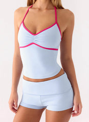 Solaryn Halter Top - Blue