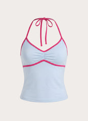 Solaryn Halter Top - Blue
