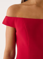 Violetta Mini Dress - Red