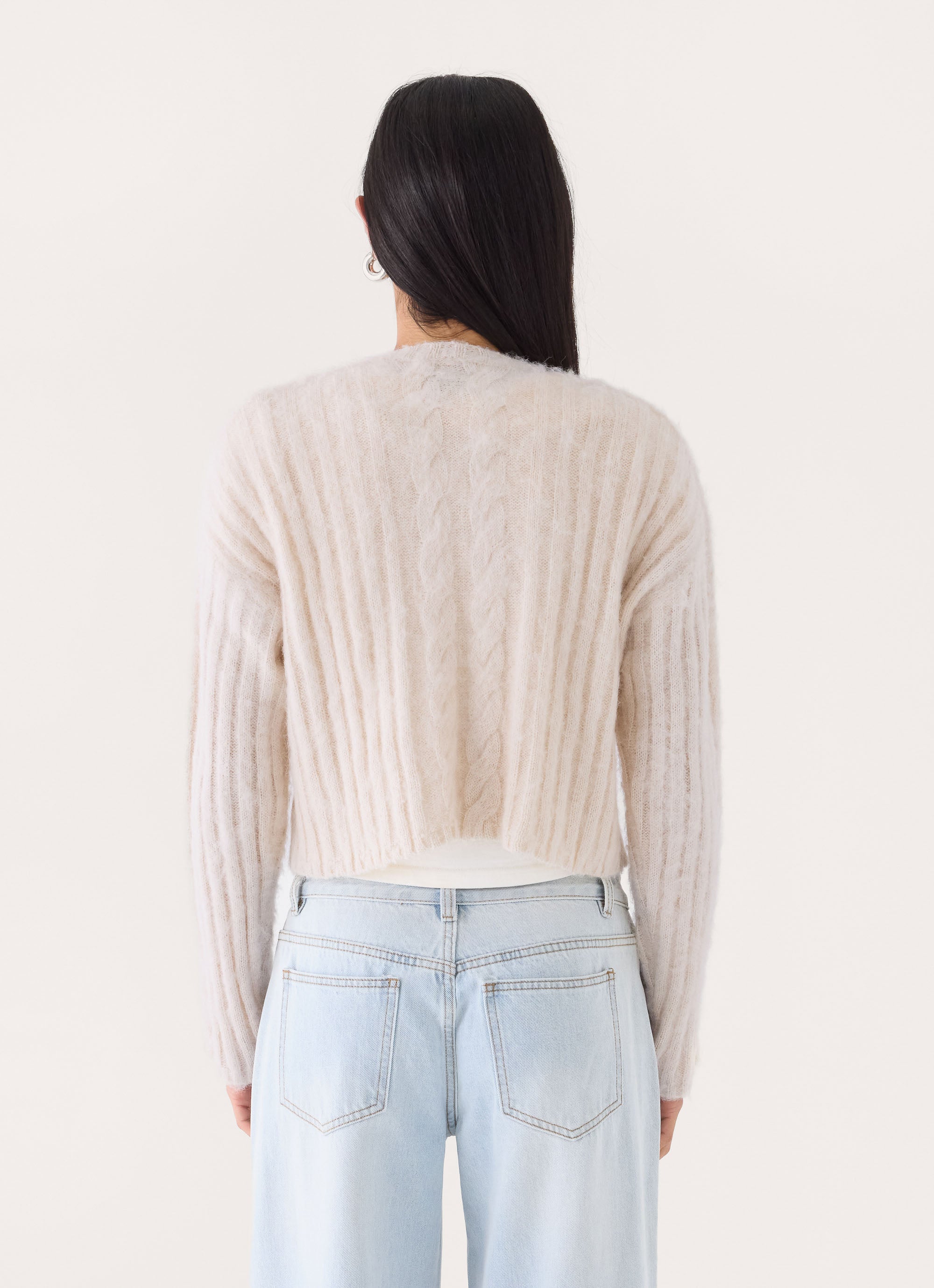 Aleyah Knit Jumper - Cream