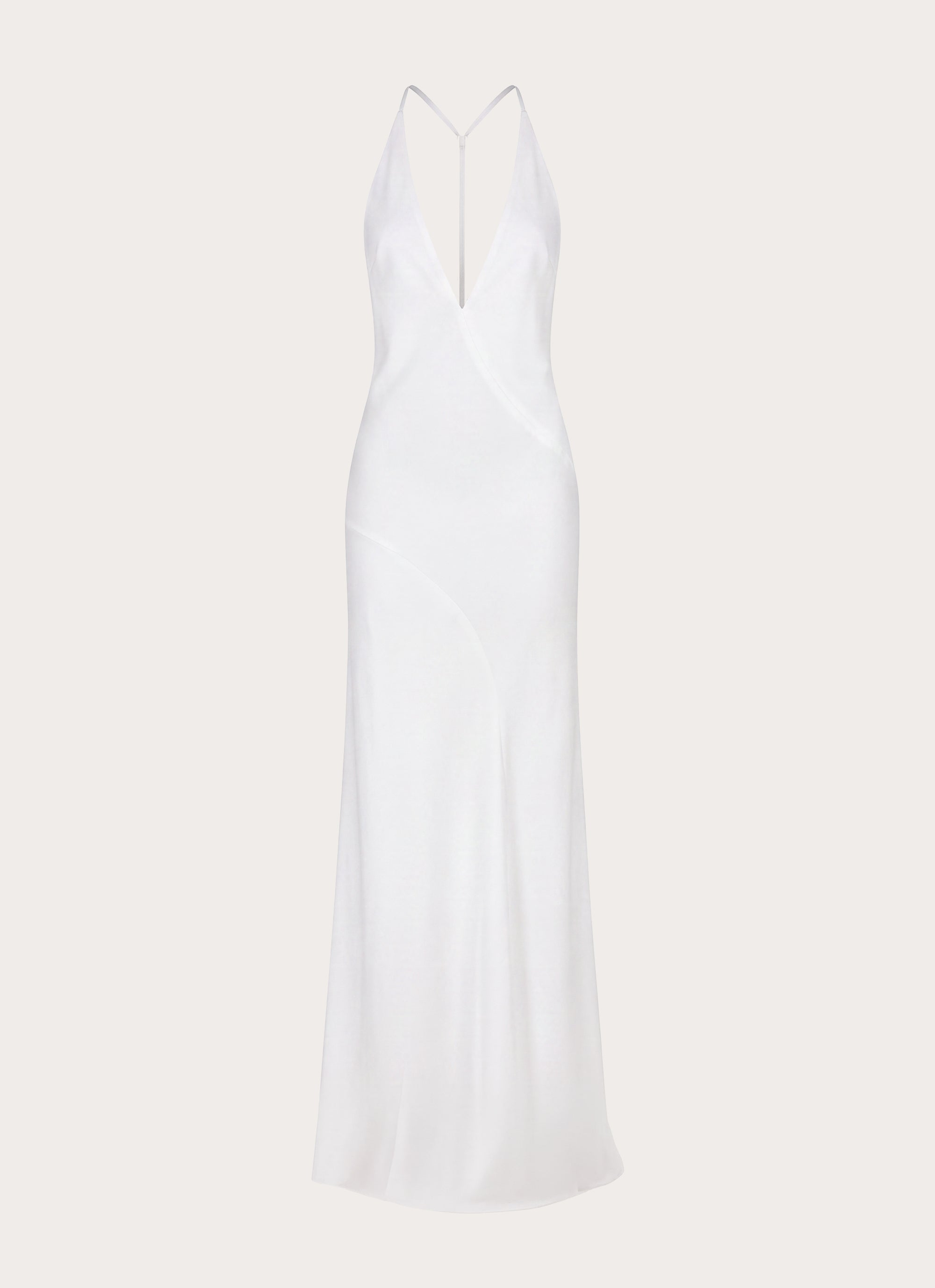 Ellopez Maxi Dress - White