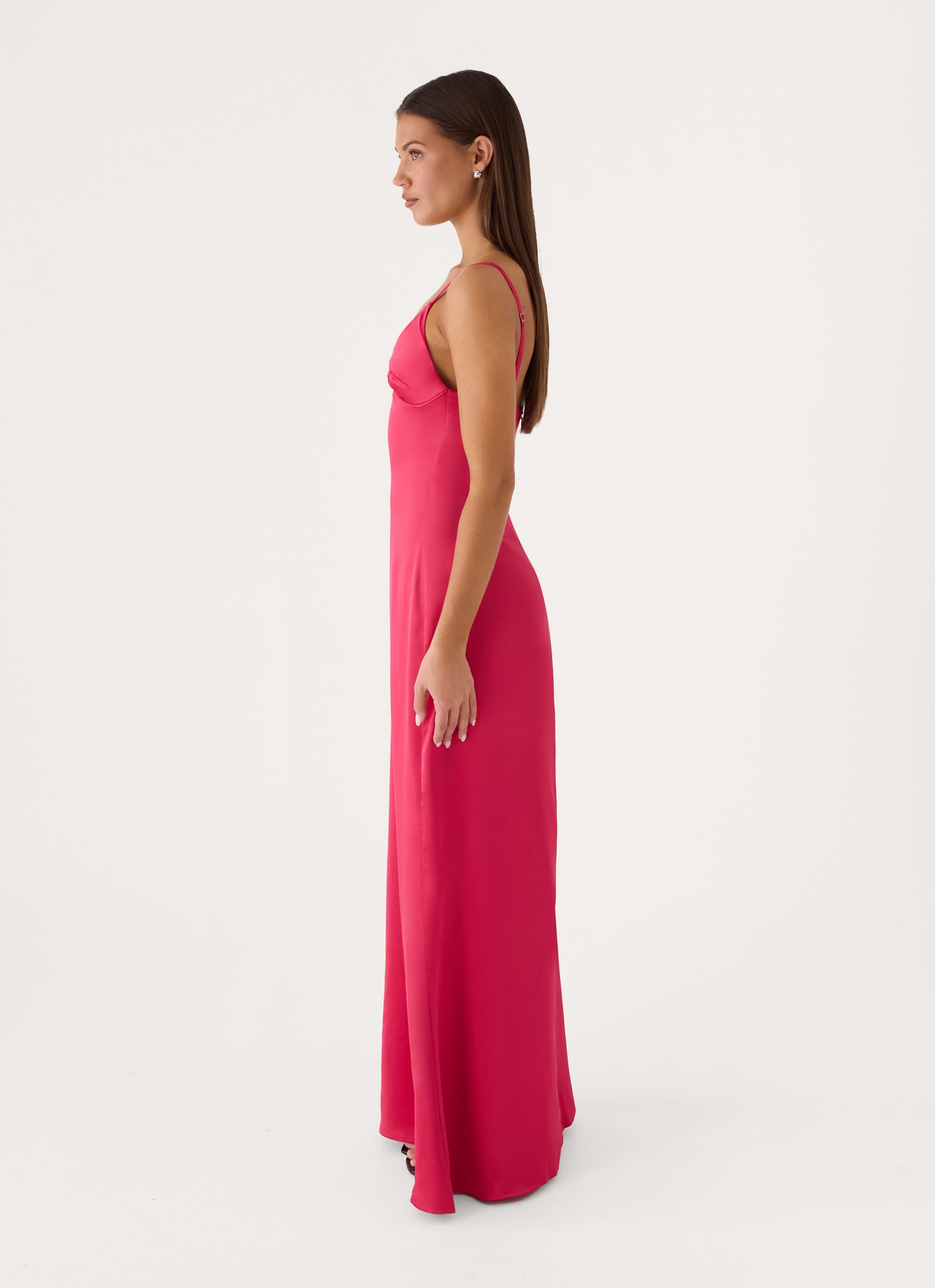 Faria Maxi Dress - Fuchsia