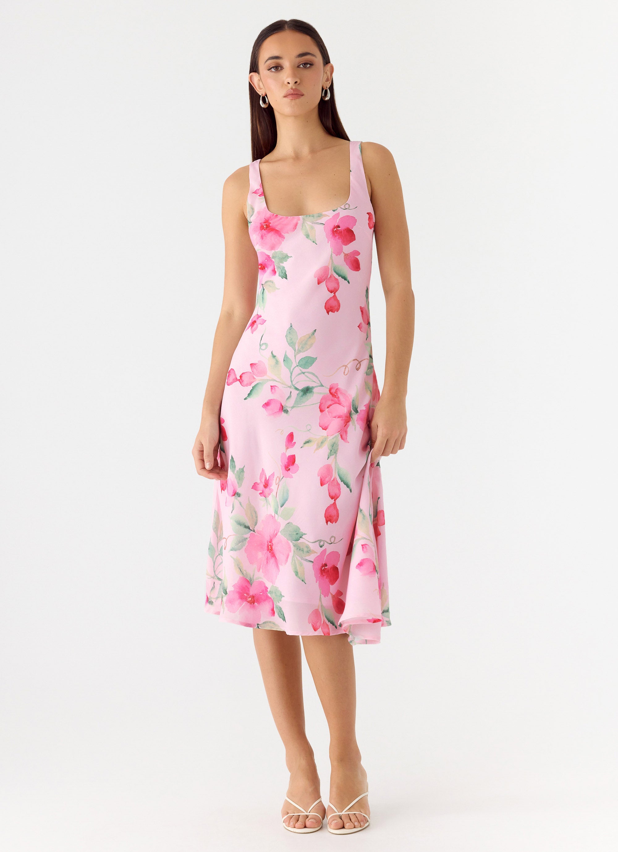Fedde Midi Dress - Petal Soleil