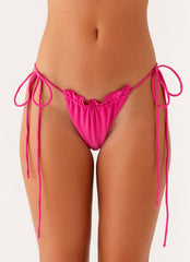 Gaia Bikini Bottom - Fuchsia