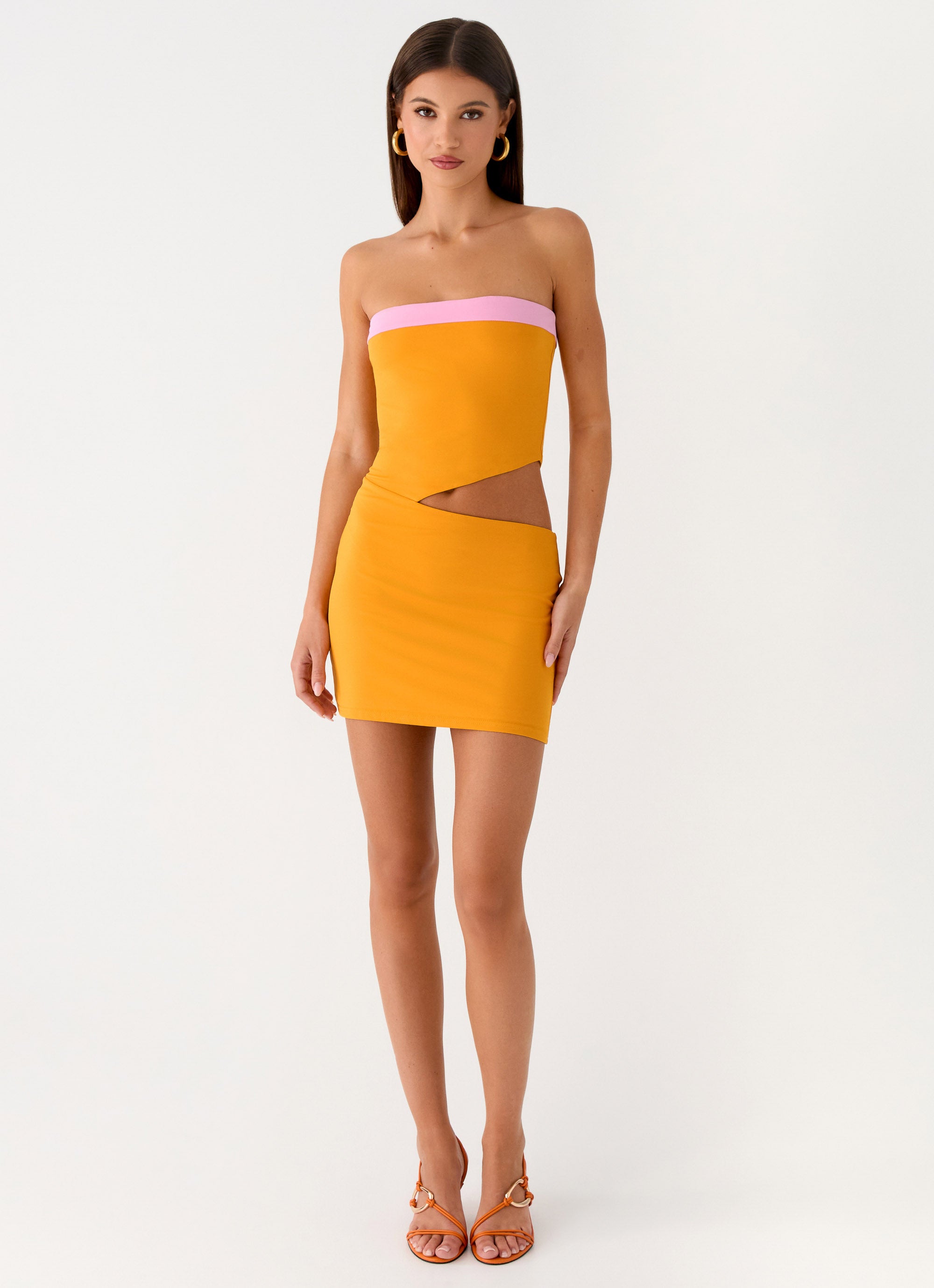 Ica Mini Dress - Orange