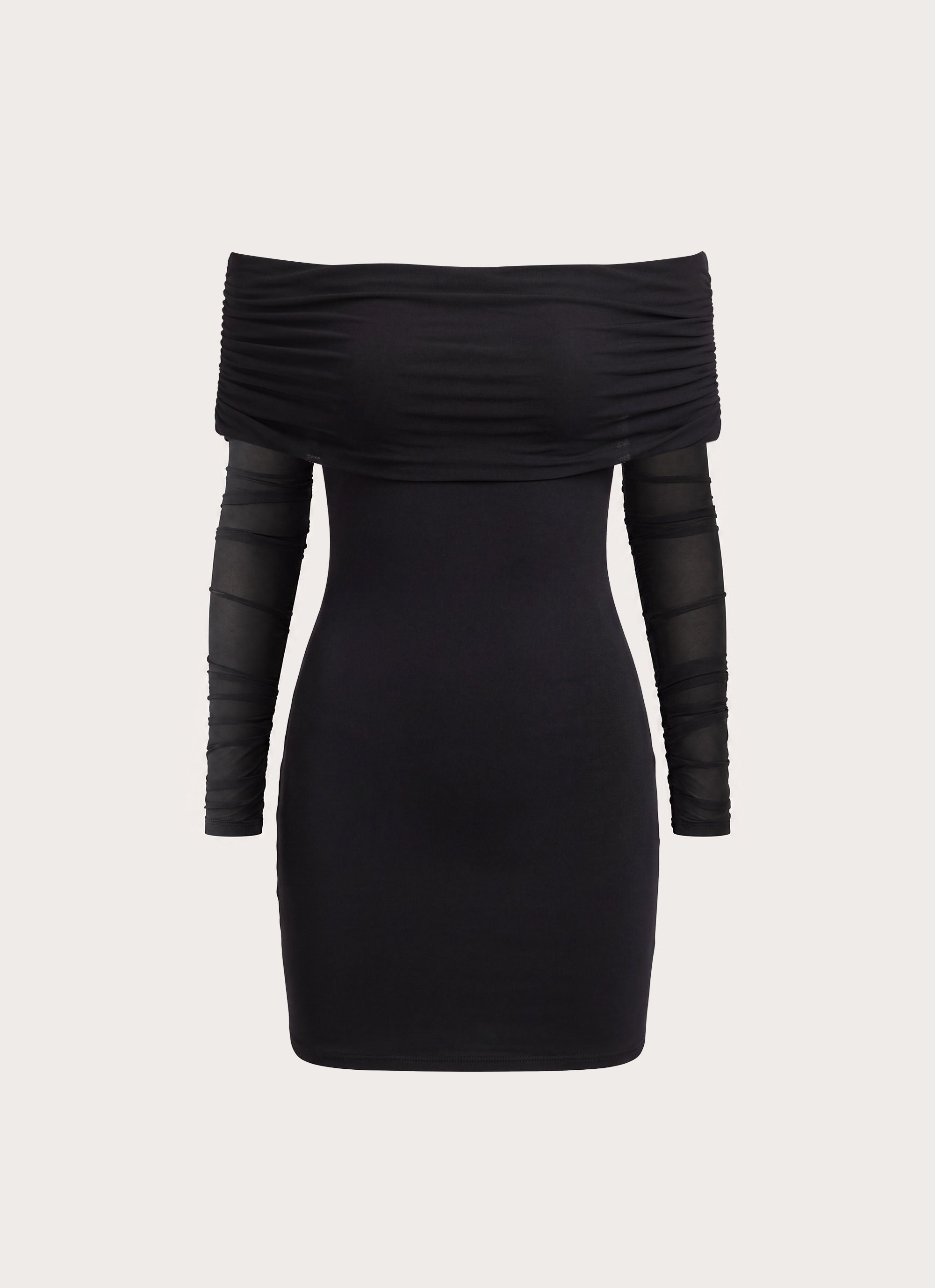 Turn Heads Mini Dress - Black