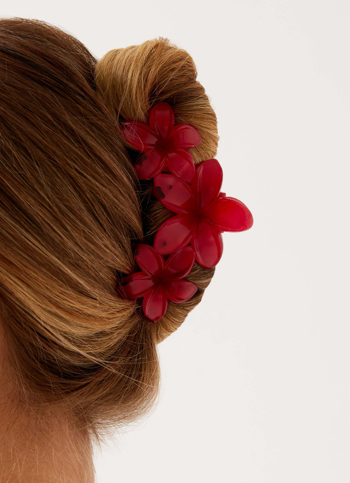 Goji Hair Clip - Raspberry
